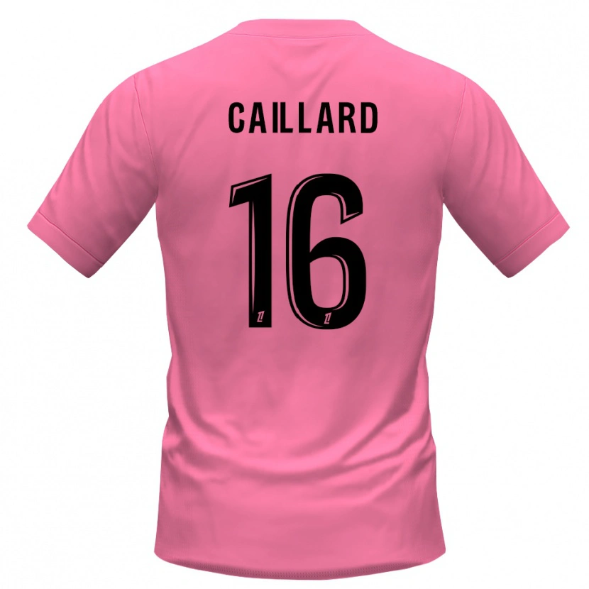 Danxen Homem Marc-Aurèle Caillard #16 Rosa Preto Camisola Guarda-Redes 2025/26 Camisa