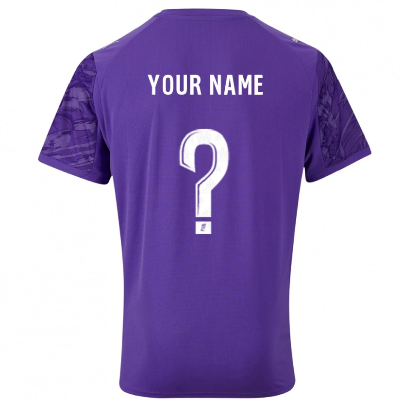 Danxen Homem Olympique Marseille Roxo Branco Camisola Guarda-Redes 2025/26 Camisa