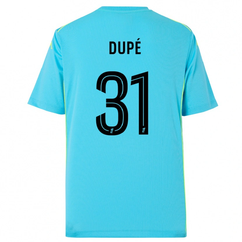 Danxen Homem Maxime Dupé #31 Azul Céu Preto Camisola Guarda-Redes 2025/26 Camisa