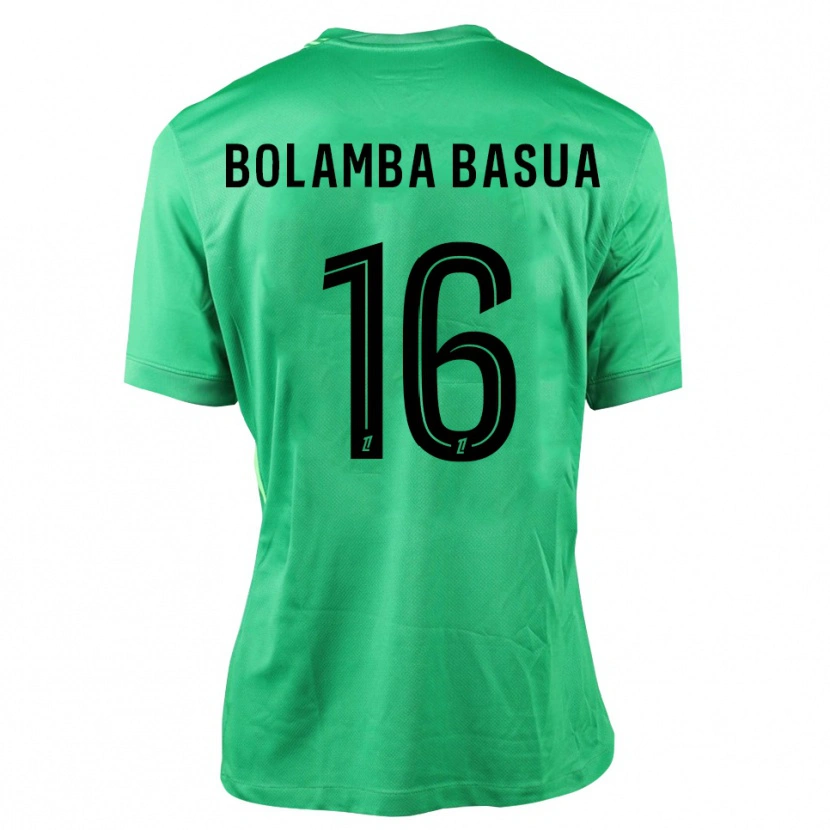 Danxen Homem Kévin Bolamba Basua #16 Verde Preto Camisola Guarda-Redes 2025/26 Camisa