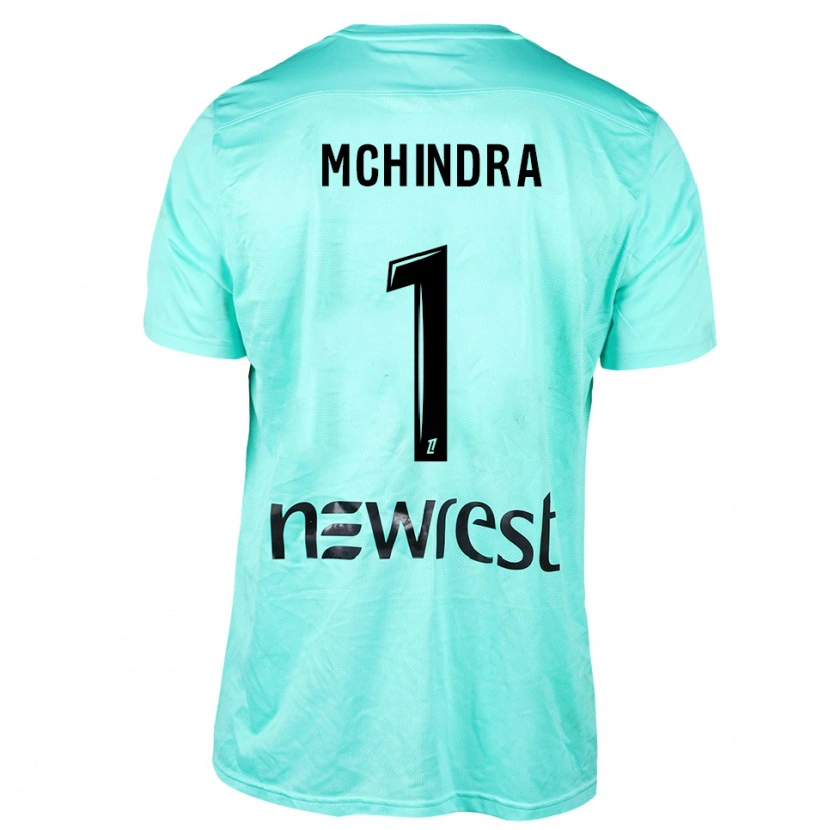 Danxen Homem Naime Said Mchindra #1 Ciano Preto Camisola Guarda-Redes 2025/26 Camisa