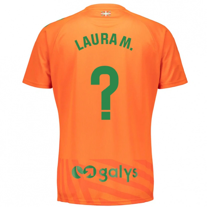 Danxen Homem Laura Marti Enseñat #0 Laranja Verde Camisola Guarda-Redes 2025/26 Camisa