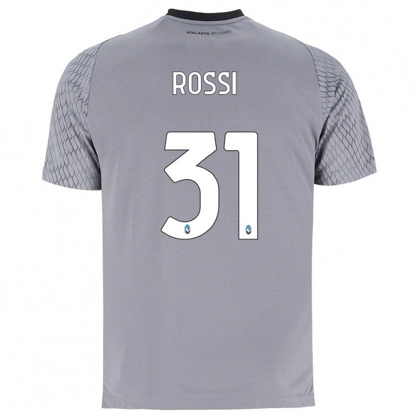 Danxen Homem Francesco Rossi #31 Cinza Azul Vermelho Camisola Guarda-Redes 2025/26 Camisa