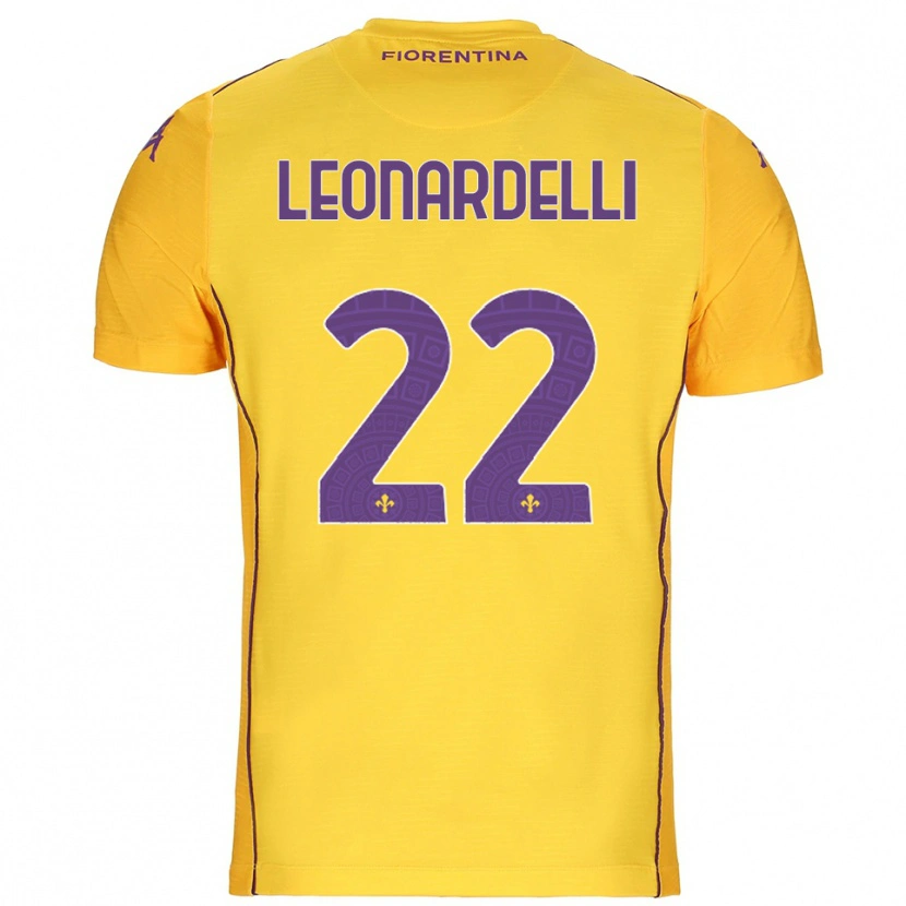 Danxen Homem Pietro Leonardelli #22 Laranja Amarelo Roxo Camisola Guarda-Redes 2025/26 Camisa
