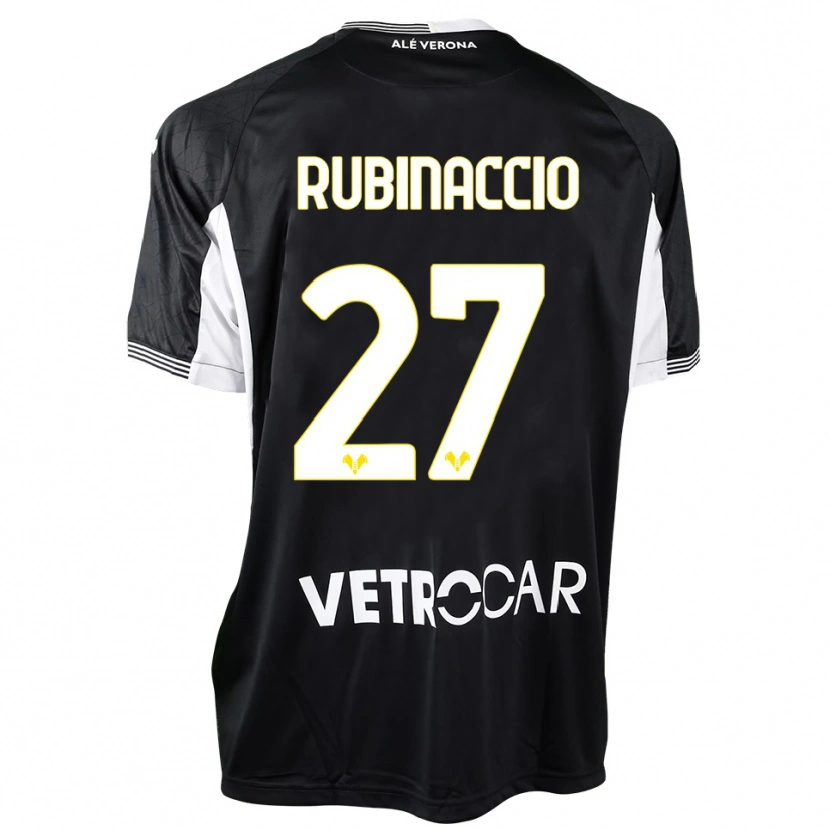 Danxen Homem Nikol Rubinaccio #27 Preto Branco Camisola Guarda-Redes 2025/26 Camisa