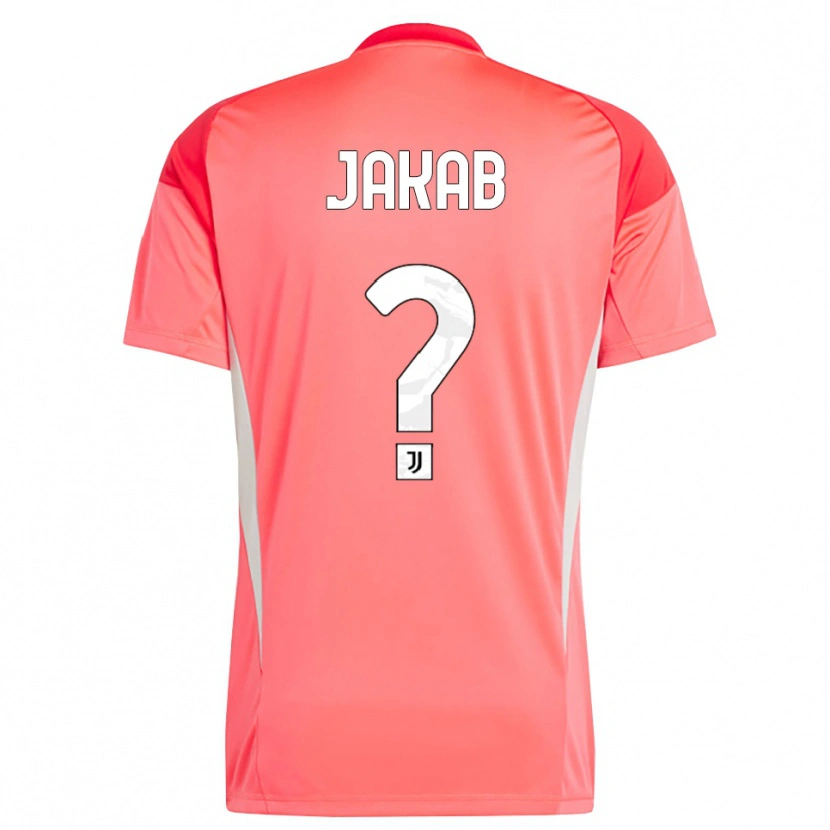 Danxen Homem Mátyás Jakab #0 Laranja Vermelho Camisola Guarda-Redes 2025/26 Camisa