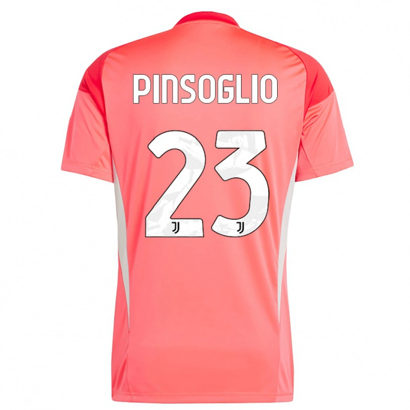 Danxen Homem Carlo Pinsoglio #23 Laranja Vermelho Camisola Guarda-Redes 2025/26 Camisa