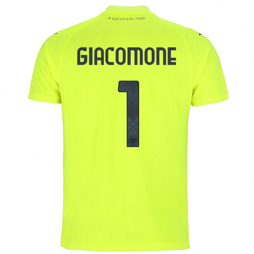 Danxen Homem Giacomo Giacomone #1 Verde Fluorescente Camisola Guarda-Redes 2025/26 Camisa