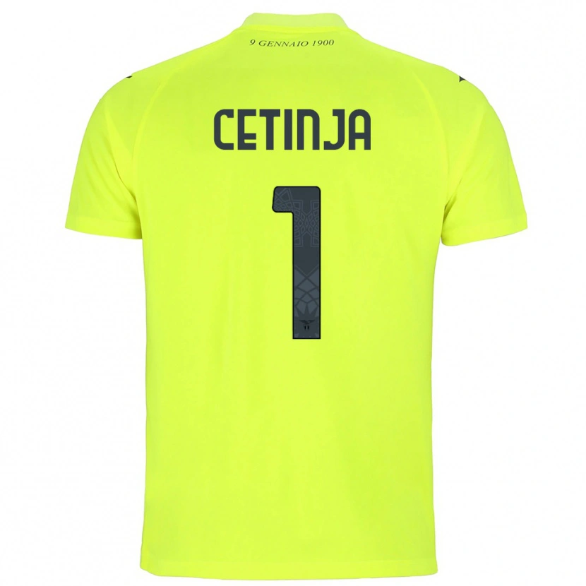 Danxen Homem Sara Cetinja #1 Verde Fluorescente Camisola Guarda-Redes 2025/26 Camisa