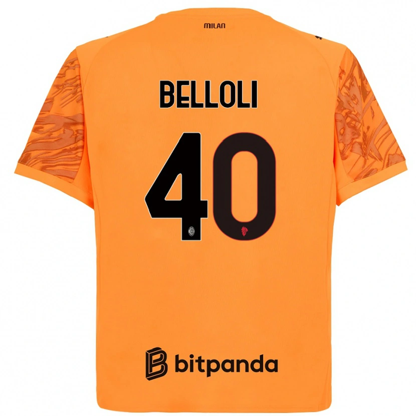 Danxen Homem Sofia Belloli #40 Preto Amarelo Laranja Camisola Guarda-Redes 2025/26 Camisa