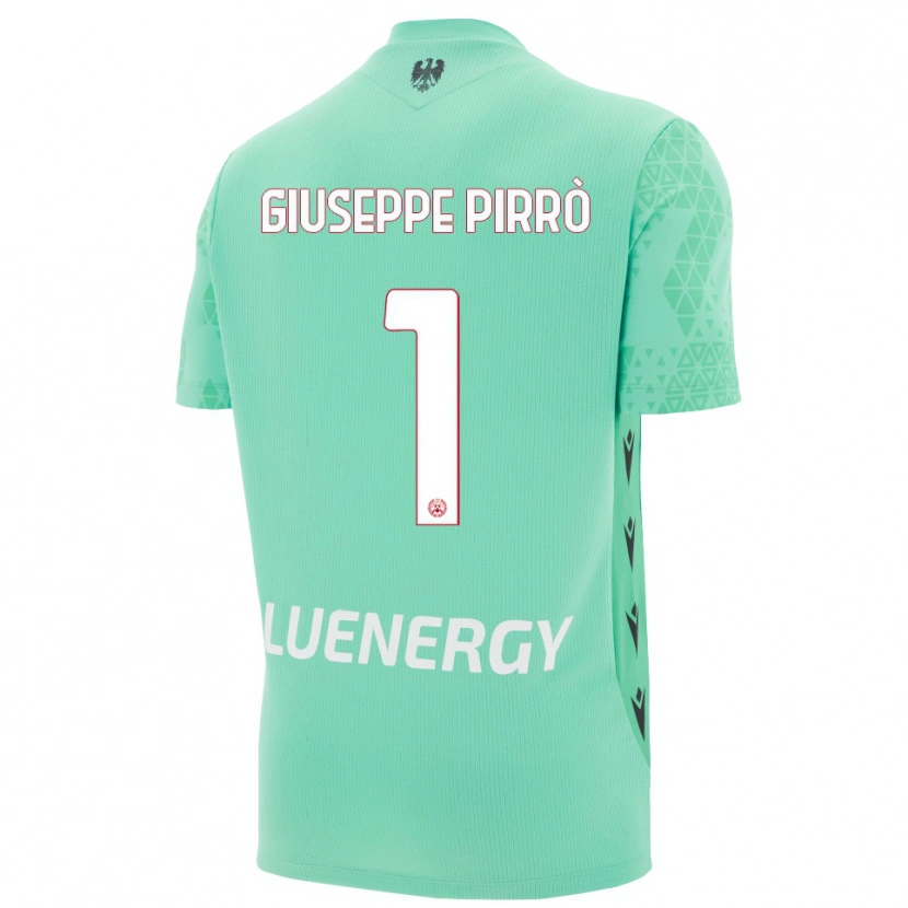 Danxen Homem Marco Giuseppe Pirrò #1 Preto Aquamarina Camisola Guarda-Redes 2025/26 Camisa