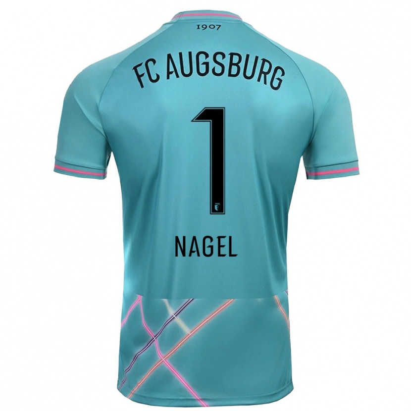 Danxen Homem Timo Nagel #1 Verde Mar Claro Camisola Guarda-Redes 2025/26 Camisa