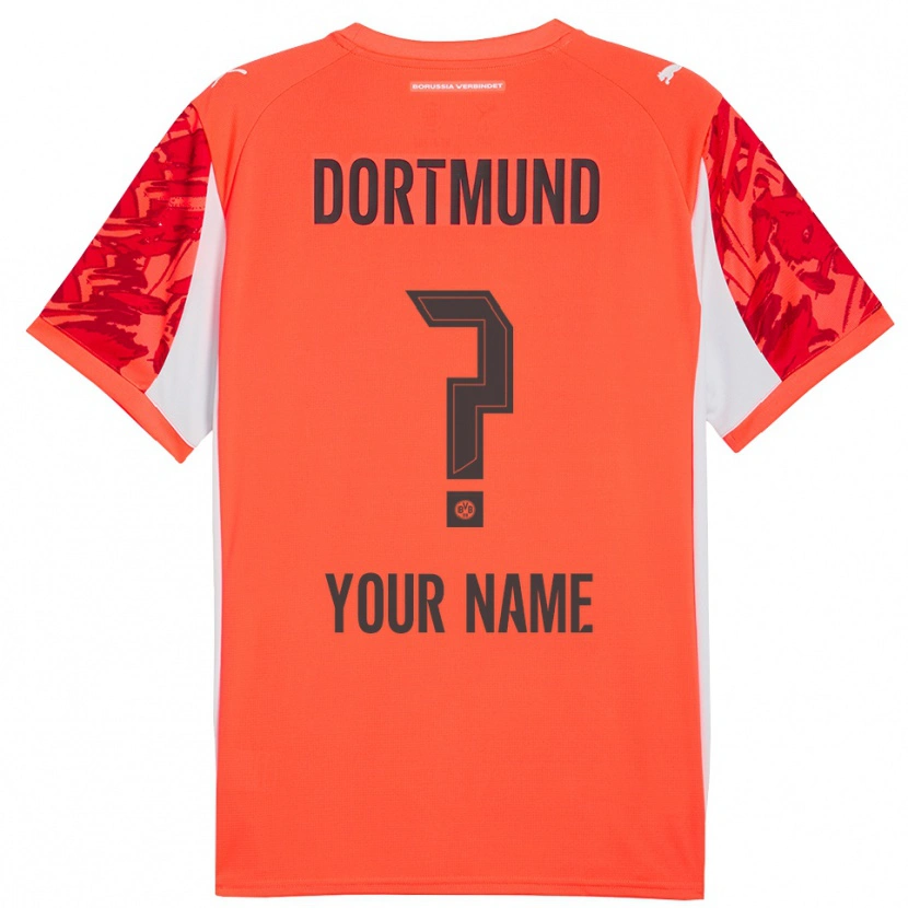 Danxen Homem Borussia Dortmund Laranja Vermelho Camisola Guarda-Redes 2025/26 Camisa