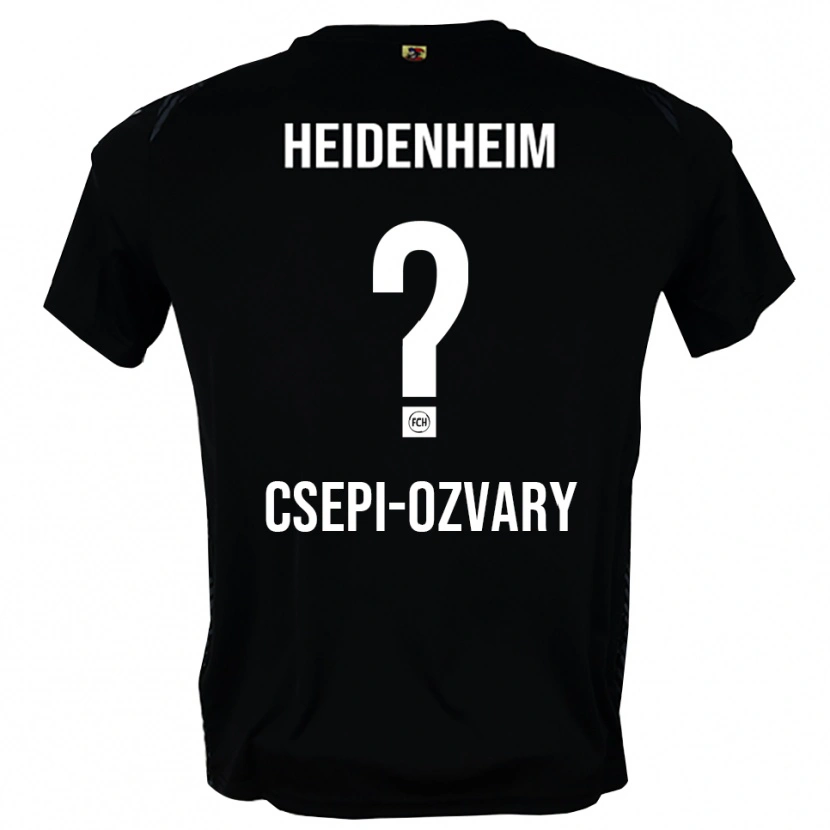 Danxen Homem Marcell Csepi-Ozvary #0 Preto Cinza Escuro Camisola Guarda-Redes 2025/26 Camisa