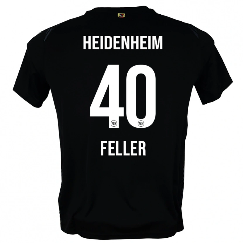 Danxen Homem Frank Feller #40 Preto Cinza Escuro Camisola Guarda-Redes 2025/26 Camisa
