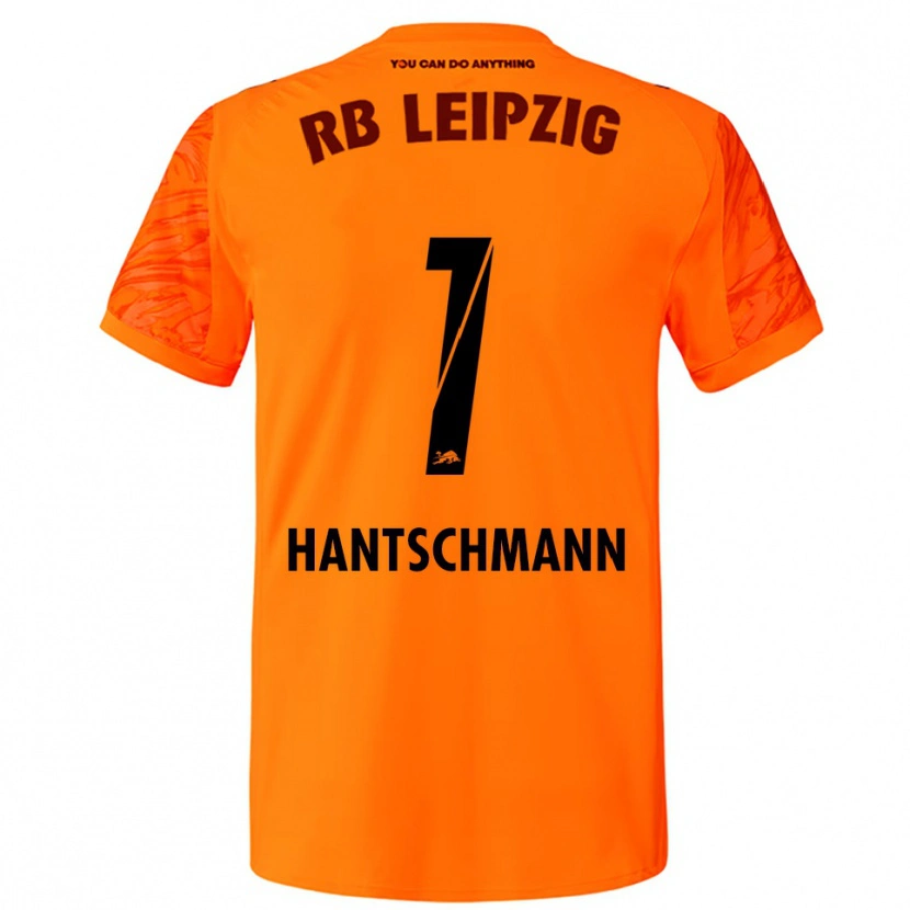 Danxen Homem Franz Hantschmann #1 Laranja Vermelho Camisola Guarda-Redes 2025/26 Camisa