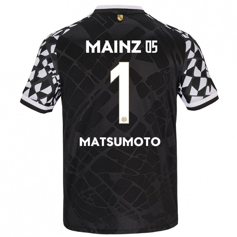 Danxen Homem Mamiko Matsumoto #1 Branco Preto Camisola Guarda-Redes 2025/26 Camisa