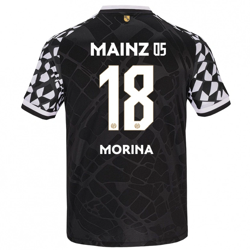 Danxen Homem Genti Morina #18 Branco Preto Camisola Guarda-Redes 2025/26 Camisa