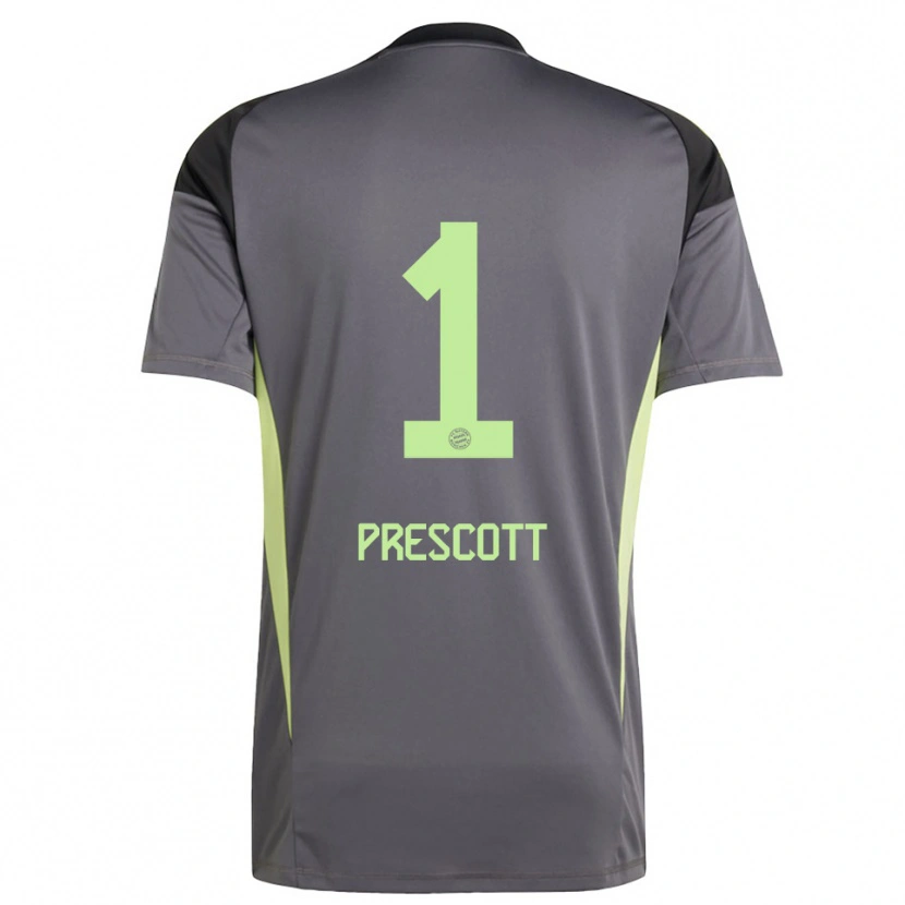 Danxen Homem Leonard Prescott #1 Amarelo Verde Preto Camisola Guarda-Redes 2025/26 Camisa
