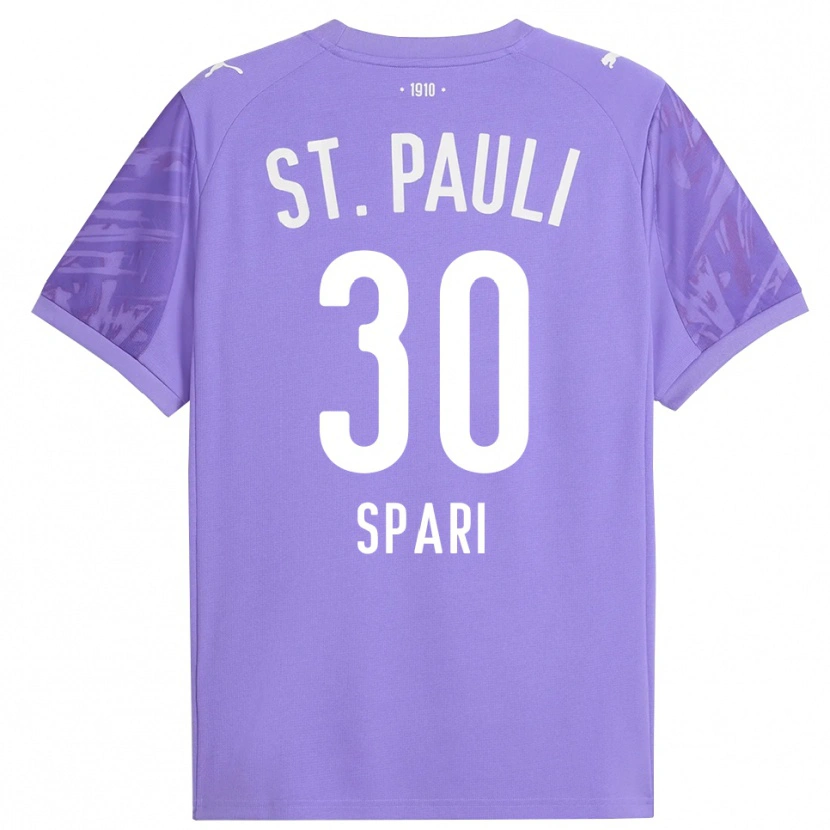 Danxen Homem Simon Spari #30 Preto Roxo Médio Camisola Guarda-Redes 2025/26 Camisa