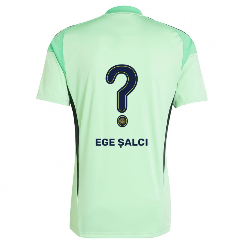 Danxen Homem Yağız Ege Şalcı #0 Preto Verde Claro Camisola Guarda-Redes 2025/26 Camisa