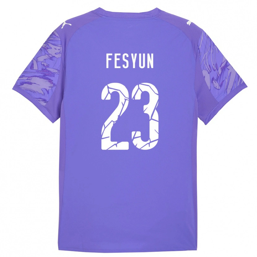 Danxen Homem Kiril Fesyun #23 Roxo Lilás Camisola Guarda-Redes 2025/26 Camisa