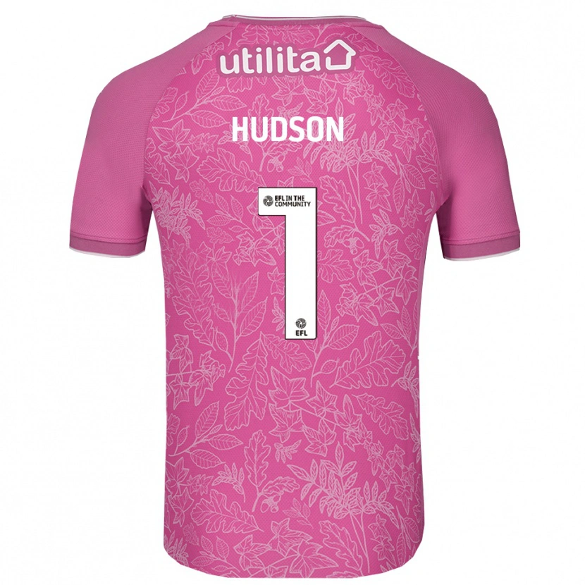 Danxen Homem Sarah Hudson #1 Preto Rosa Camisola Guarda-Redes 2025/26 Camisa