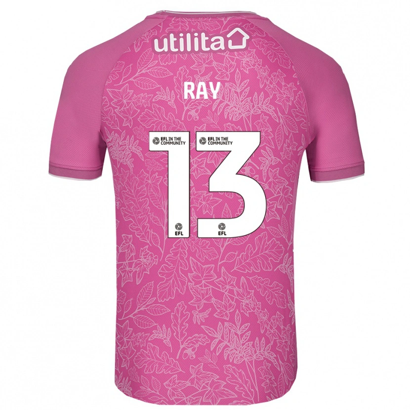 Danxen Homem Celine Ray #13 Preto Rosa Camisola Guarda-Redes 2025/26 Camisa