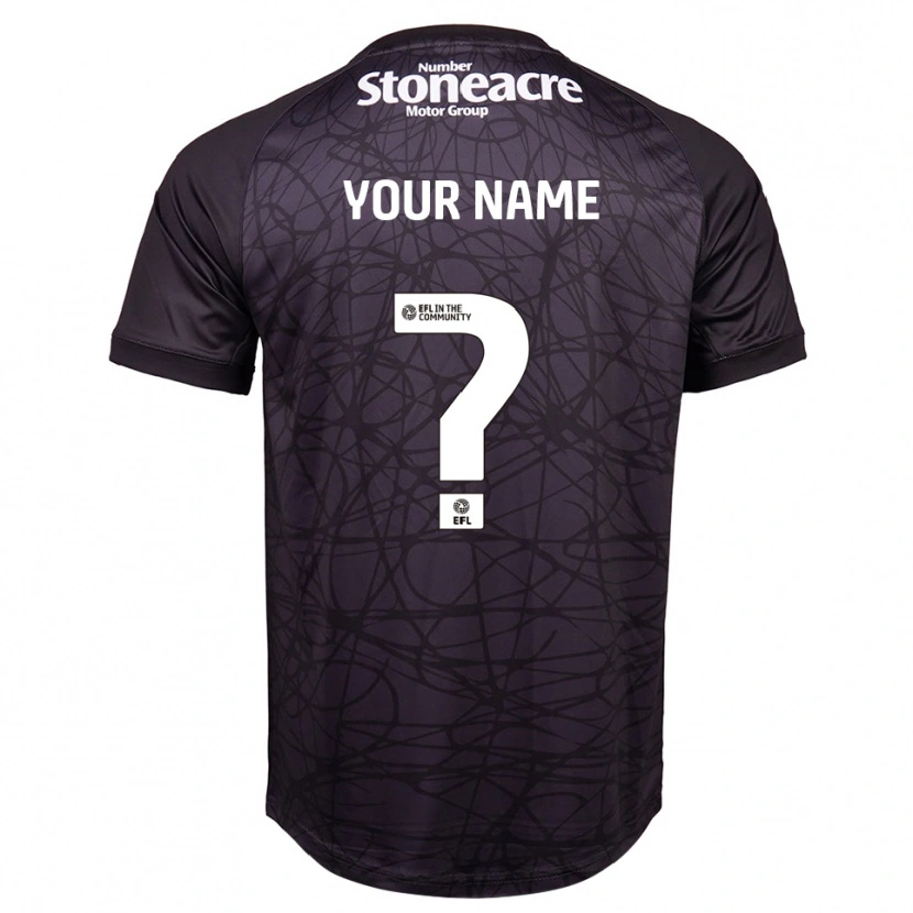 Danxen Homem Doncaster Rovers Preto Branco Camisola Guarda-Redes 2025/26 Camisa