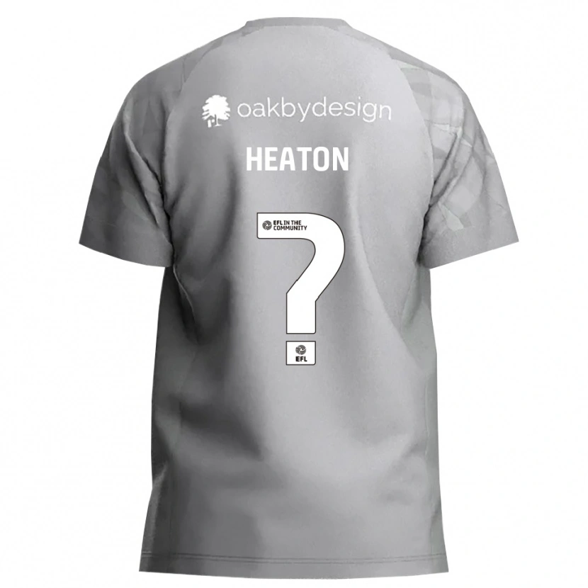 Danxen Homem Alice Heaton #0 Cinza Escuro Camisola Guarda-Redes 2025/26 Camisa