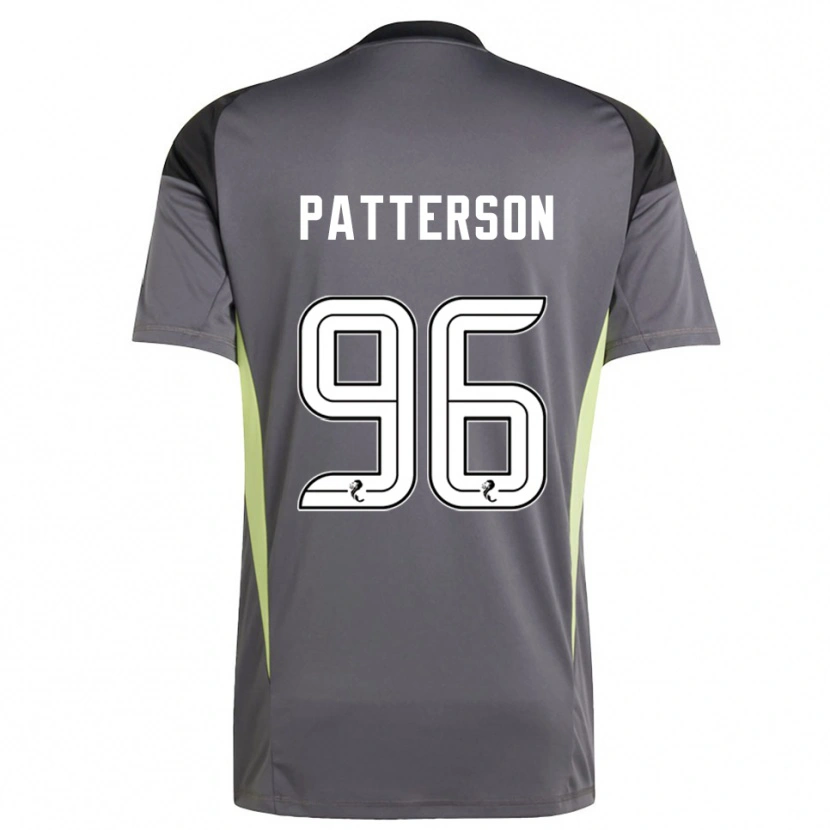 Danxen Homem Cameron Patterson #96 Branco Cinza Camisola Guarda-Redes 2025/26 Camisa
