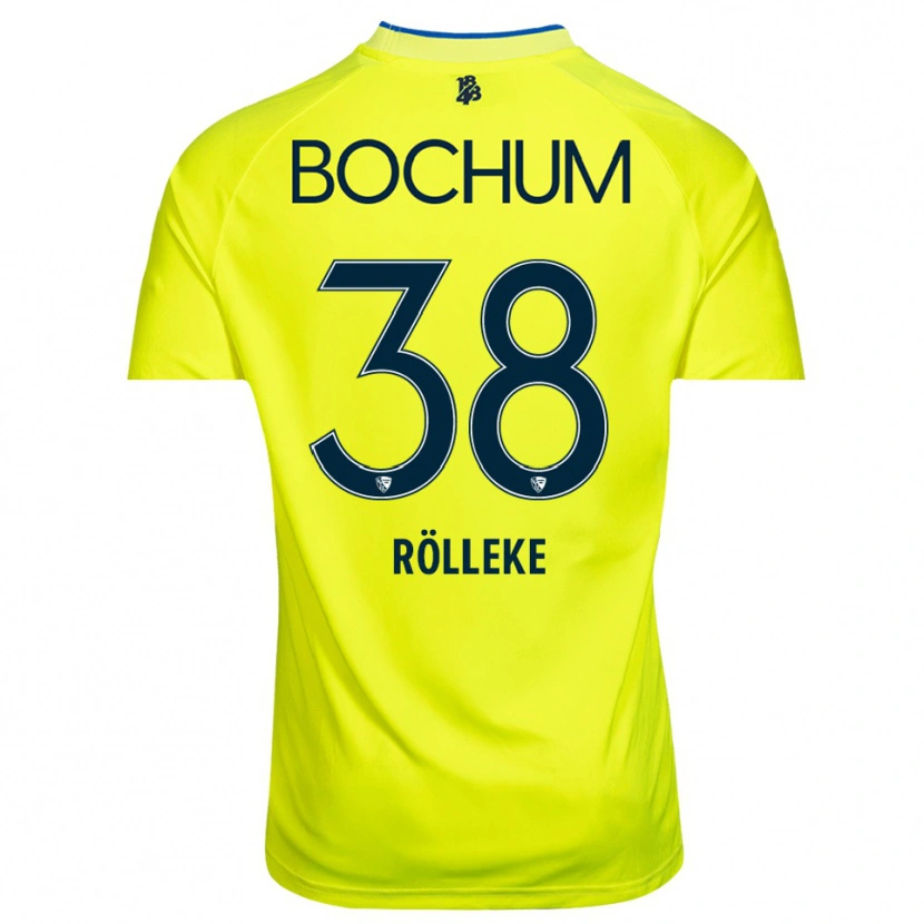 Danxen Homem Hugo Rölleke #38 Verde Amarelo Camisola Guarda-Redes 2025/26 Camisa