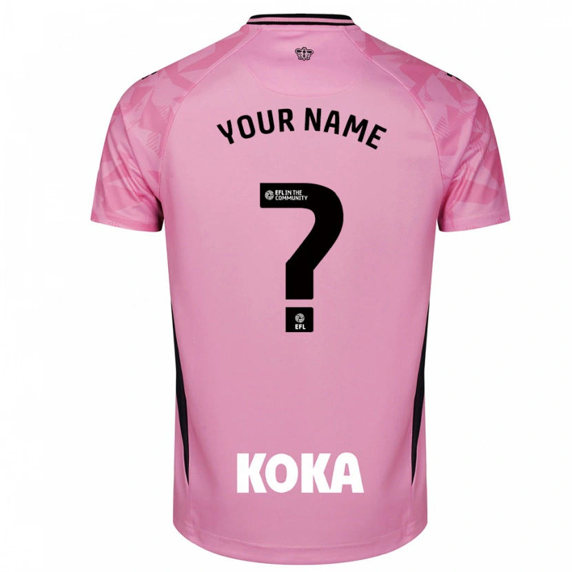 Danxen Homem Watford FC Preto Rosa Claro Camisola Guarda-Redes 2025/26 Camisa