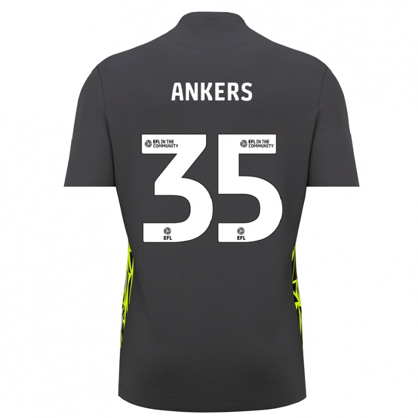 Danxen Homem Chloe Ankers #35 Verde Floresta Cinza Camisola Guarda-Redes 2025/26 Camisa