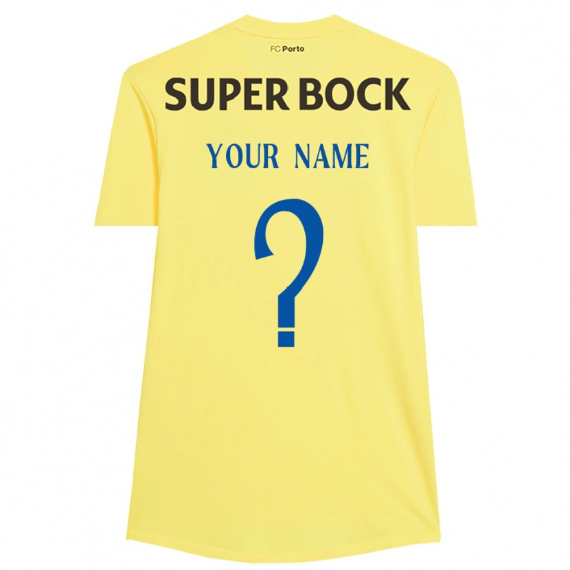 Danxen Homem FC Porto Amarelo Claro Preto Camisola Guarda-Redes 2025/26 Camisa