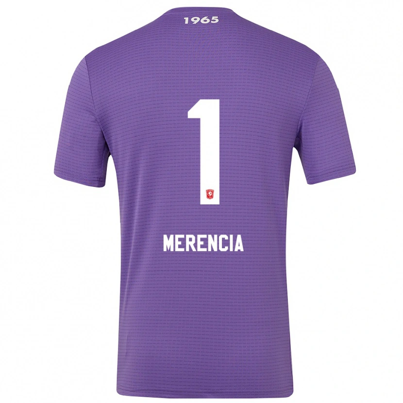 Danxen Homem Leandro Merencia #1 Roxo Médio Camisola Guarda-Redes 2025/26 Camisa