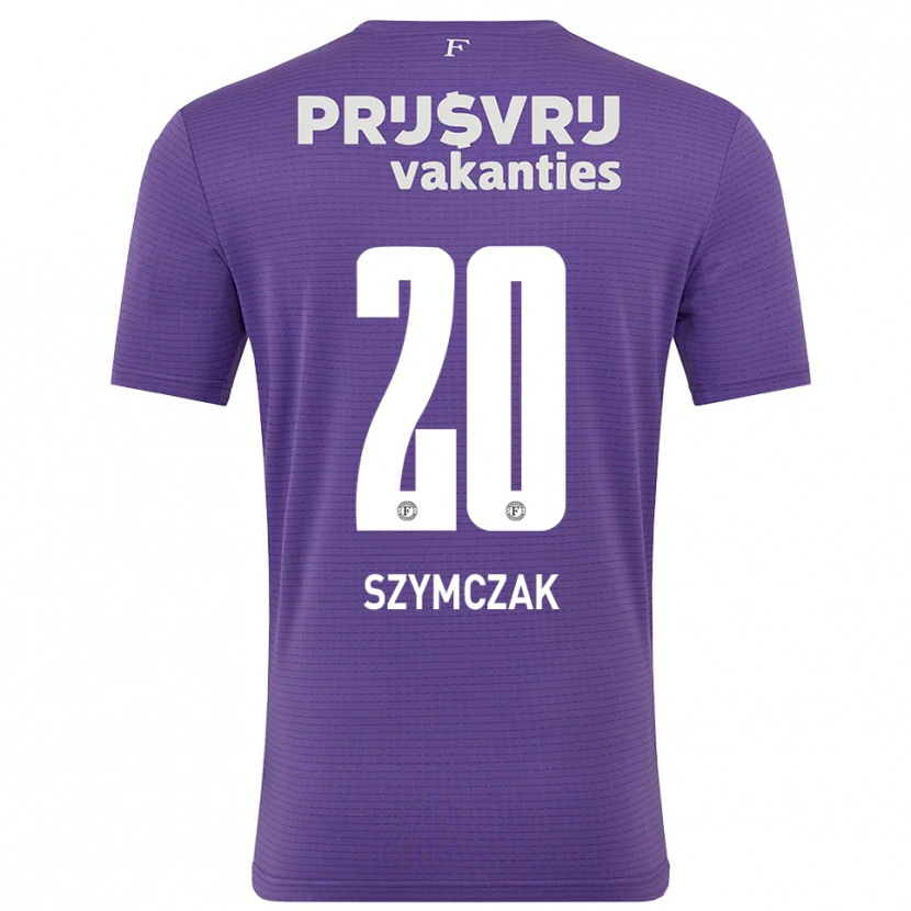 Danxen Homem Oliwia Szymczak #20 Roxo Branco Camisola Guarda-Redes 2025/26 Camisa
