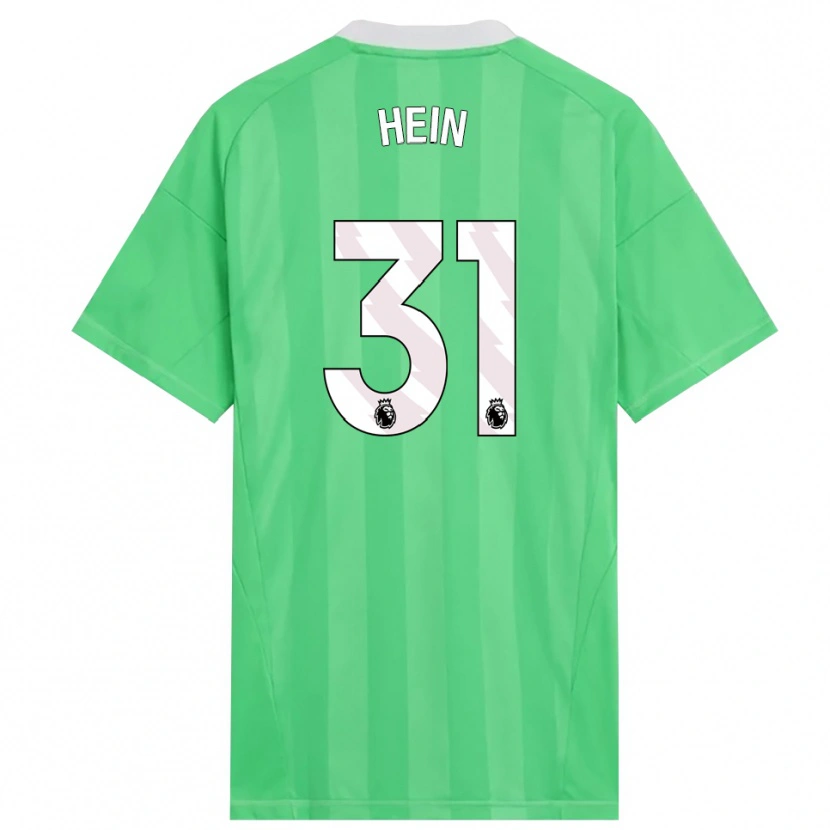 Danxen Homem Karl Hein #31 Verde Claro Branco Camisola Guarda-Redes 2025/26 Camisa