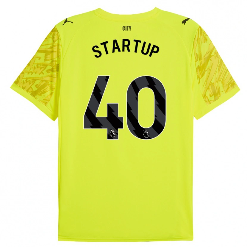 Danxen Homem Katie Startup #40 Amarelo Laranja Preto Camisola Guarda-Redes 2025/26 Camisa