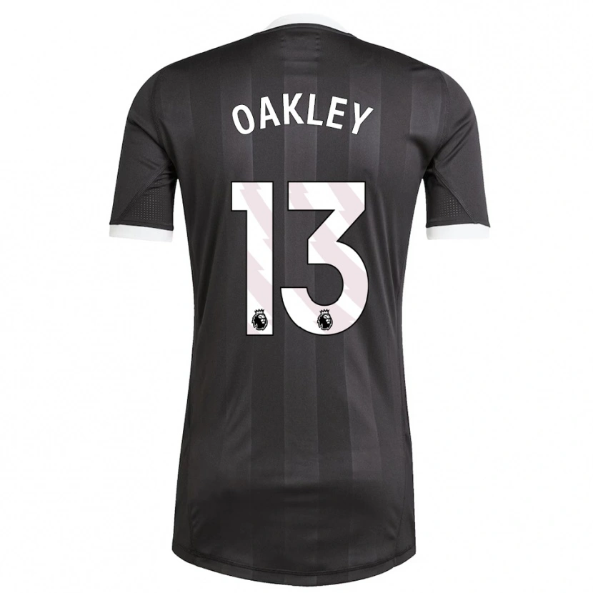 Danxen Homem Rhys Oakley #13 Preto Branco Camisola Guarda-Redes 2025/26 Camisa