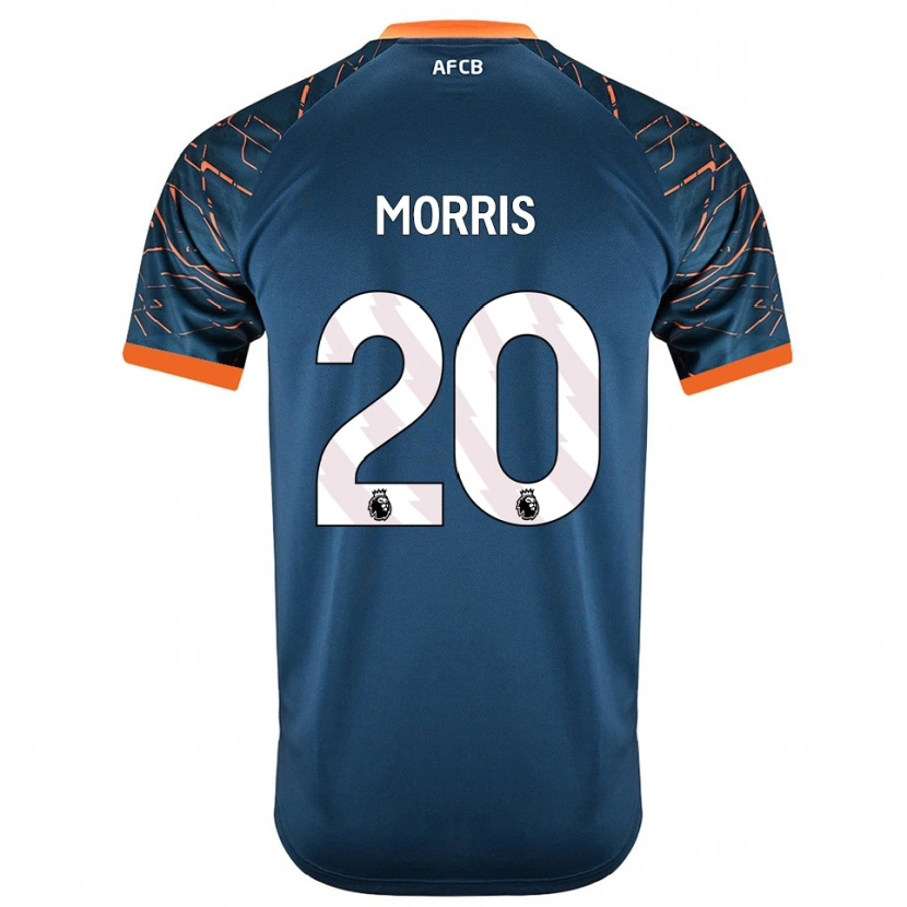 Danxen Homem Caitlin Morris #20 Azul Ardósia Escuro Camisola Guarda-Redes 2025/26 Camisa