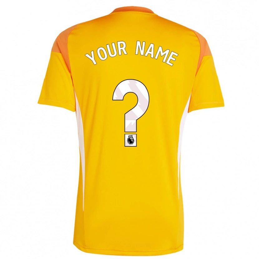 Danxen Homem Fulham FC Laranja Branco Camisola Guarda-Redes 2025/26 Camisa