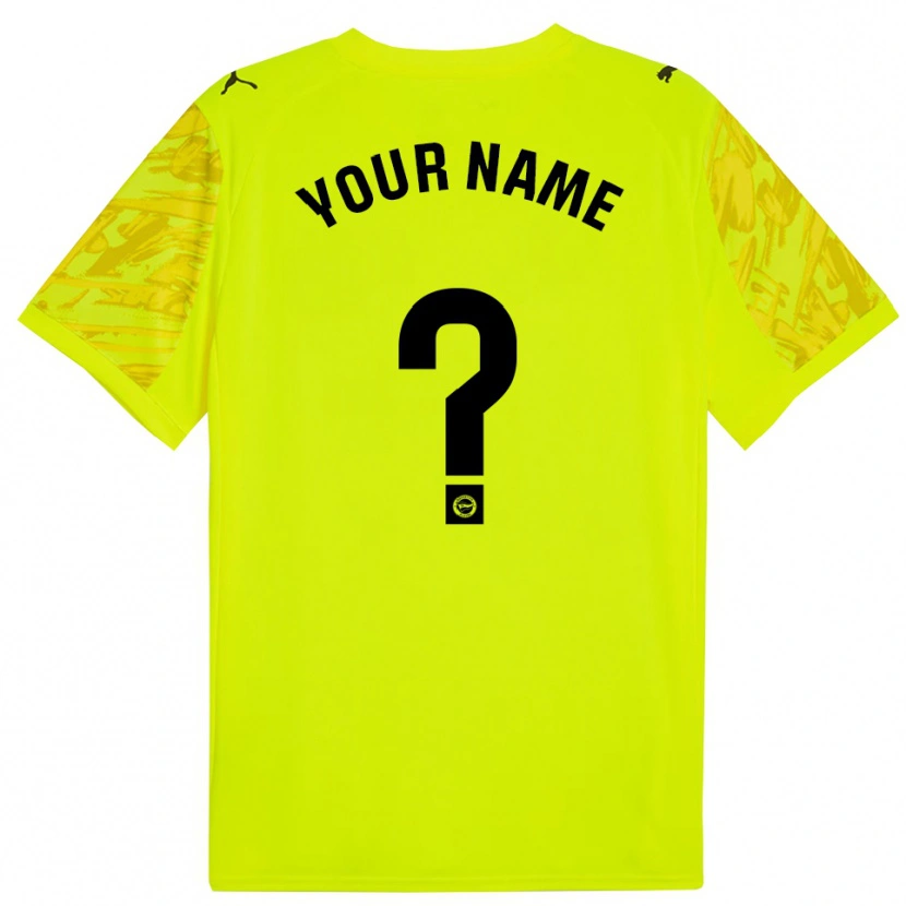 Danxen Homem Deportivo Alaves Amarelo Preto Camisola Guarda-Redes 2025/26 Camisa