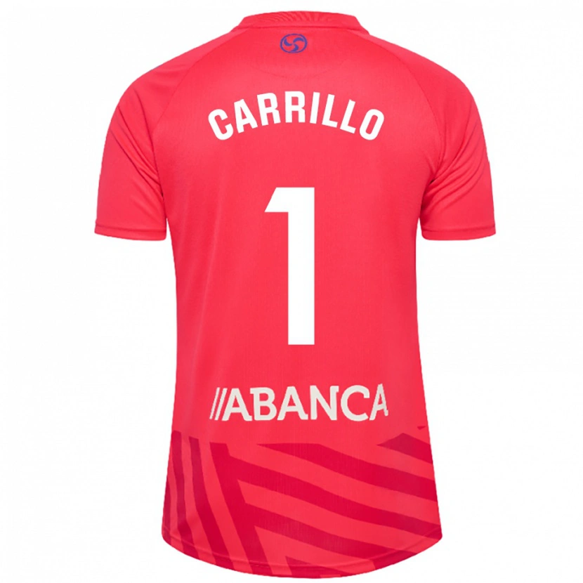 Danxen Homem Coke Carrillo #1 Vermelho Branco Camisola Guarda-Redes 2025/26 Camisa