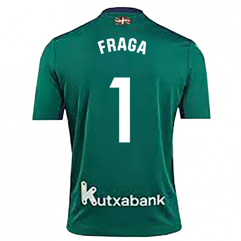 Danxen Homem Aitor Fraga #1 Azul Marinho Verde Camisola Guarda-Redes 2025/26 Camisa