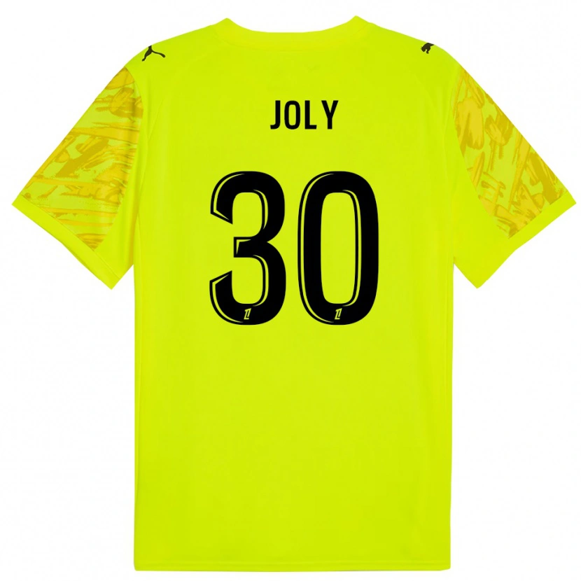 Danxen Homem Blandine Joly #30 Verde Fluorescente Preto Camisola Guarda-Redes 2025/26 Camisa