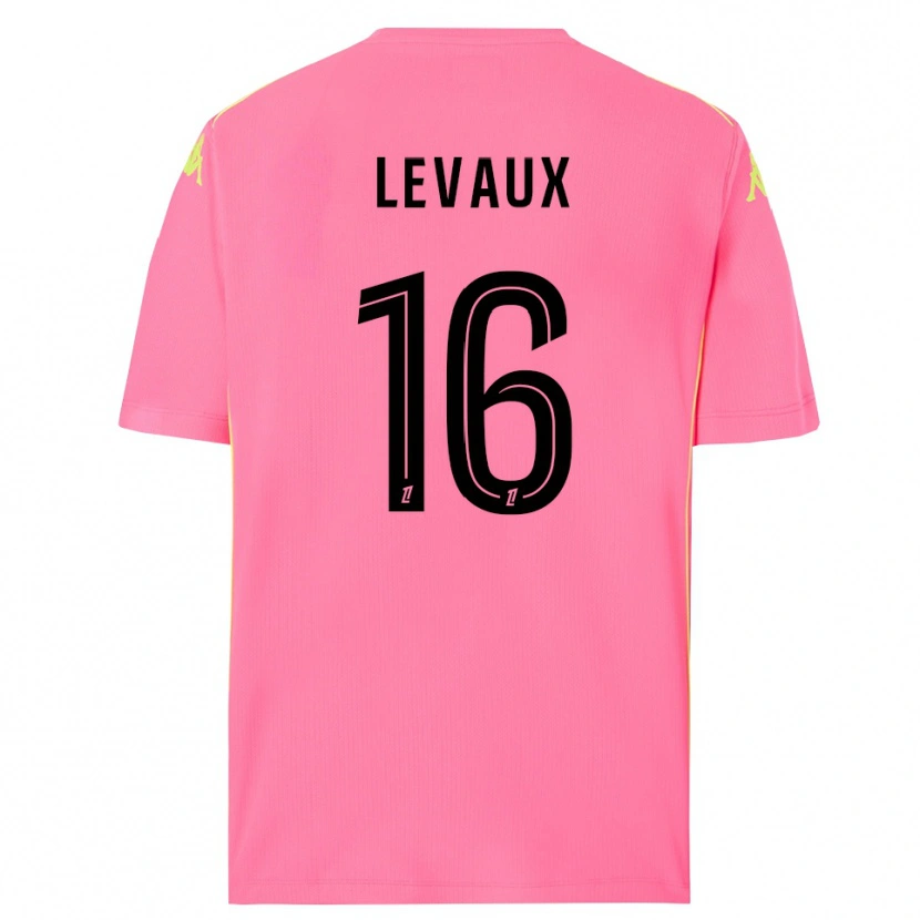 Danxen Homem Lana Levaux #16 Rosa Choque Preto Camisola Guarda-Redes 2025/26 Camisa
