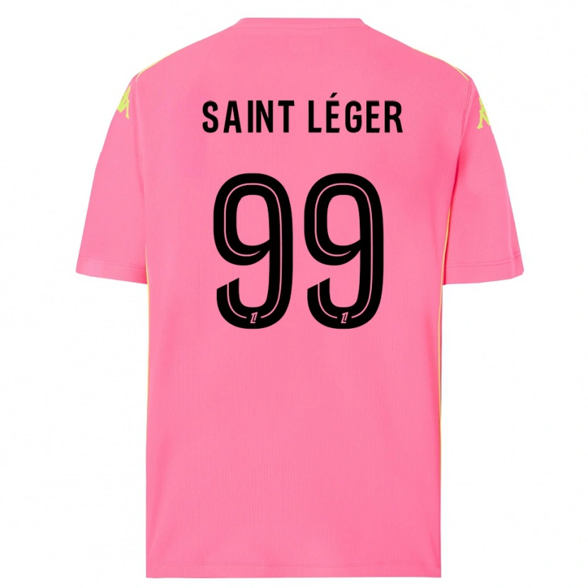 Danxen Homem Maureen Saint Léger #99 Rosa Choque Preto Camisola Guarda-Redes 2025/26 Camisa