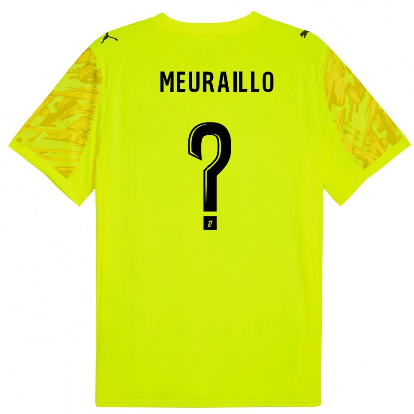 Danxen Homem Thâo Mouapa Mwa Meuraillo #0 Verde Fluorescente Amarelo Camisola Guarda-Redes 2025/26 Camisa