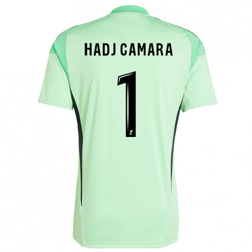 Danxen Homem El Hadj Camara #1 Verde Claro Preto Camisola Guarda-Redes 2025/26 Camisa